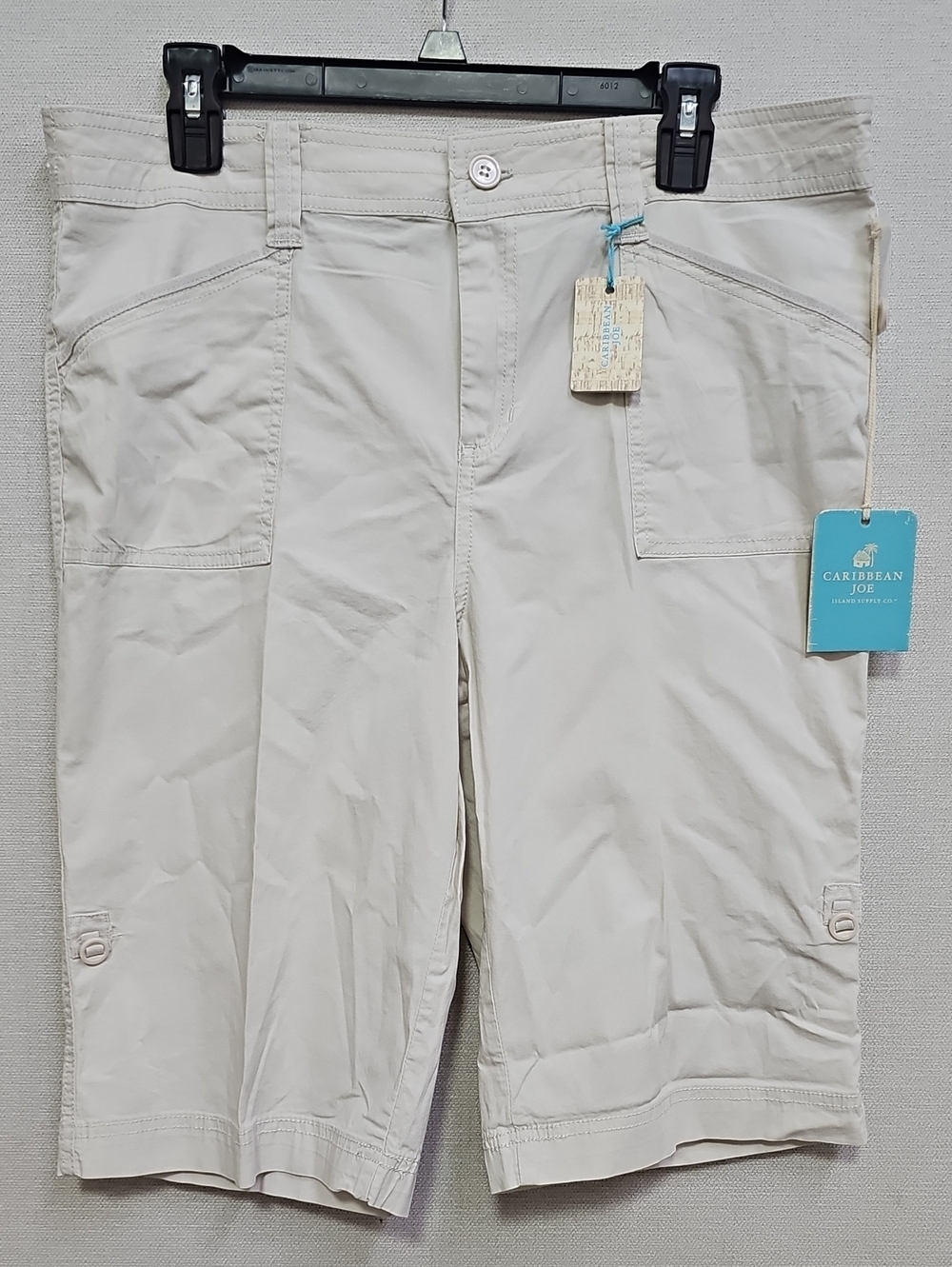 CARIBBEAN JOE WOMENS UTILITY BERMUDA SHORTS BFPM-09-134